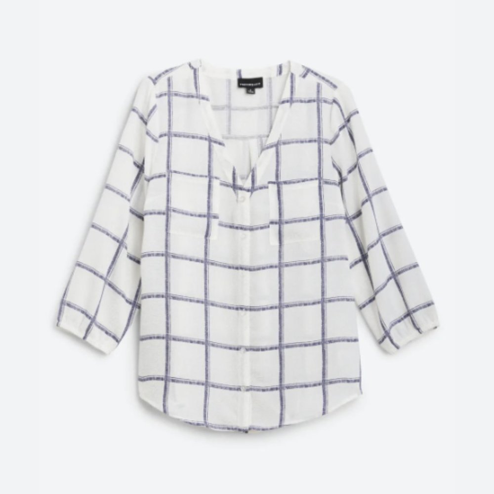 Saylor Button Down Top Size Small